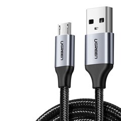 Ugreen USB-micro/USb, 1 m cena un informācija | Kabeļi un vadi | 220.lv