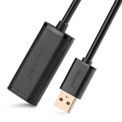 Ugreen USB 2.0, 10 m cena un informācija | Kabeļi un vadi | 220.lv