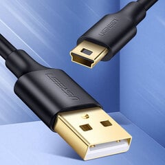 Ugreen USB/mini USB, 0.25 m cena un informācija | Kabeļi un vadi | 220.lv