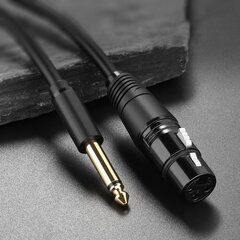 Ugreen XLR/6.35mm, 5 m цена и информация | Кабели и провода | 220.lv