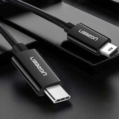 Ugreen USB-C/miniUSB, 1 m цена и информация | Кабели и провода | 220.lv