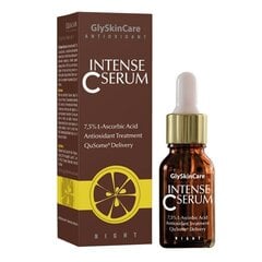 Sejas serums GlySkinCare Intense C Equalan, 30ml cena un informācija | Serumi sejai, eļļas | 220.lv