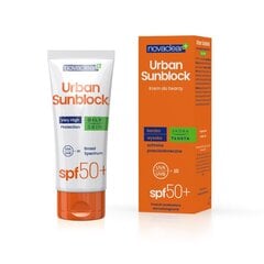 Sejas sauļošanās līdzeklis taukainai ādai Novaclear Urban Sunblock, ar SPF50, 40 ml cena un informācija | Sauļošanās krēmi | 220.lv