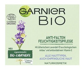 Sejas krēms ar lavandas eļļu un E vitamīnu Garnier, 50 ml cena un informācija | Sejas krēmi | 220.lv