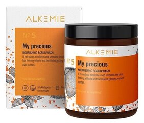 Alkemie Barojošs ķermeņa skrubs, 200ml cena un informācija | Ķermeņa skrubji | 220.lv