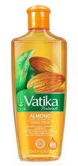 Mandeļu eļļa matiem Dabur Vatika Mandele, 200 ml cena un informācija | Kosmētika matu stiprināšanai | 220.lv