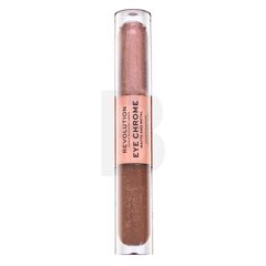 Makeup Revolution Eye Chrome Matte & Metal Liquid Eyeshadow - Worship 2,2 г цена и информация | Тушь, средства для роста ресниц, тени для век, карандаши для глаз | 220.lv