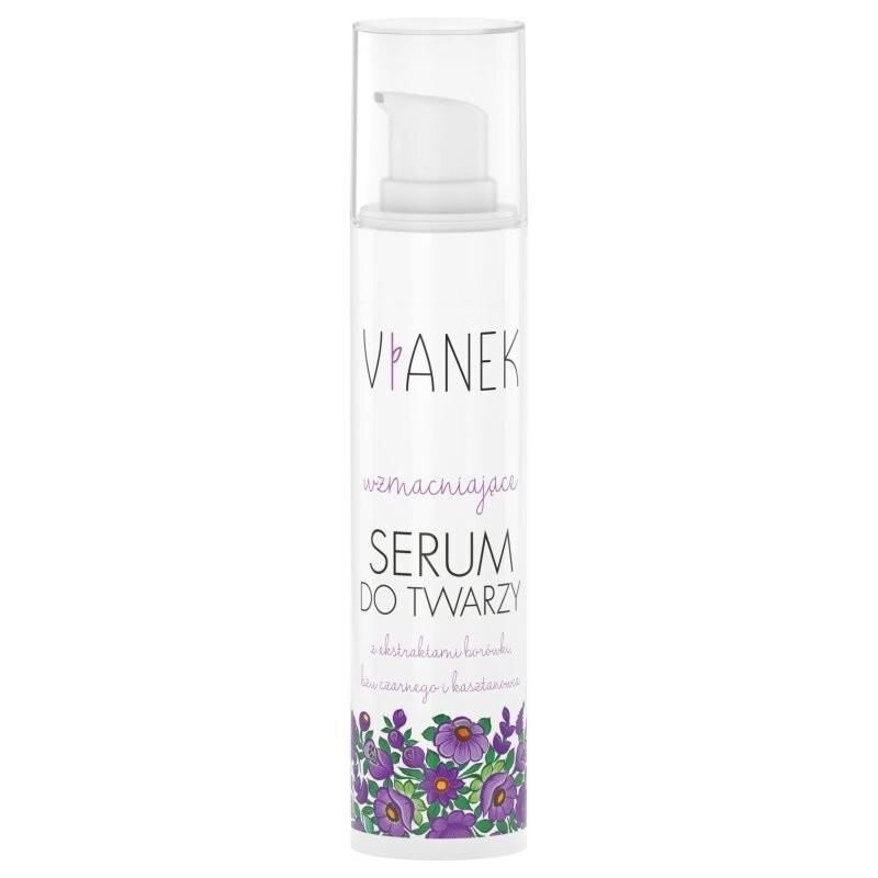 Sejas serums Vianek Fortifying Face Serum, 15 ml cena un informācija | Serumi sejai, eļļas | 220.lv