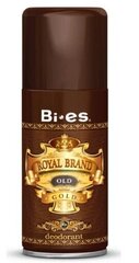 Izsmidzināms dezodorants Bi-es Royal Brand Old Gold vīriešiem, 150 ml cena un informācija | Dezodoranti | 220.lv