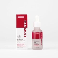 Retinola serums Pax Moly Retinol 0.3% + Bakuchiol 0.5%, 30 ml cena un informācija | Serumi sejai, eļļas | 220.lv