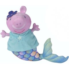 Mīkstā rotaļlieta Peppa Pig Mermaid, 30 cm cena un informācija | Mīkstās (plīša) rotaļlietas | 220.lv