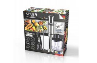 ADLER EUROPE rokas blenderis Daudzfunkcionāls rokas blenderis 1800W AD4627 1800W melns cena un informācija | Smūtiju blenderi | 220.lv