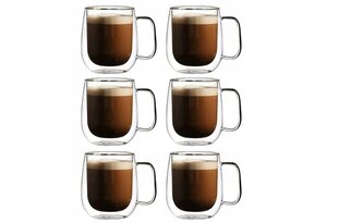 Стаканчики для кофе и чая Porcello 250 мл 6 шт. цена и информация | Стаканы, фужеры, кувшины | 220.lv