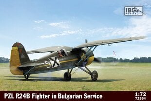 Ibg Пластиковая модель истребителя PZL P24B на вооружении Болгарии 1/72 цена и информация | Коллекционные модели автомобилей | 220.lv