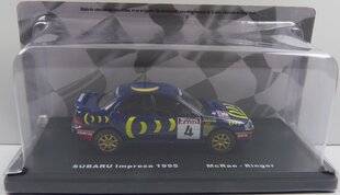 Subaru Impreza Rally #4 McRae, 1995, 1:43 цена и информация | Коллекционные модели автомобилей | 220.lv