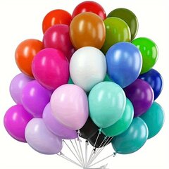 '40 шт. матовые утолщенные латексные шары диаметром 25,4 см, новогодние, праздничные, вечерние, воздушные шары для дня рождения' цена и информация | Шарики | 220.lv