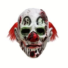 'Helovīna šausmu ļaunā klauna maska' cena un informācija | Karnevāla kostīmi, maskas un parūkas | 220.lv