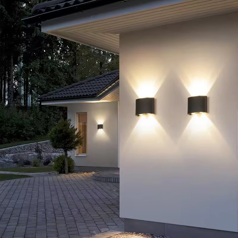 UBERO LUMILED āra dārza sienas lampa 4W LED IP54 Top Bottom cena un informācija | Āra apgaismojums | 220.lv