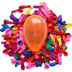 'Воздушный шар с водой смешанного цвета (размер № 3), воздушный шар для украшения праздничной вечеринки' цена и информация | Праздничные декорации | 220.lv