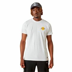 Спортивная футболка с коротким рукавом New Era LA Lakers NBA Белый цена и информация | Мужская спортивная одежда | 220.lv