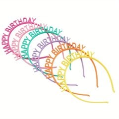 '5gab nejaušas krāsas daudz laimes dzimšanas dienas galvassegas dzimšanas dienas svinībām' cena un informācija | Svētku dekorācijas | 220.lv