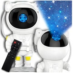 LED projektora lampa Astronaut GALAXIA, Balta цена и информация | Праздничные декорации | 220.lv