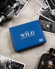 мужской большой кожаный кошелек с застежкой - always wild TY29873 цена и информация | Женские сумки | 220.lv