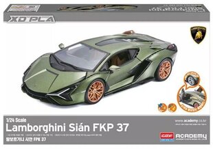 Līmējošais modelis Academy Hobby 15142 Lamborghini Sian FKP 37 1/24 cena un informācija | Līmējamie modeļi | 220.lv