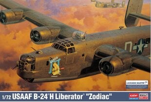 Līmējošais modelis Academy Hobby 12584 USAAF B-24H Liberator Zodiac 1/72 cena un informācija | Līmējamie modeļi | 220.lv