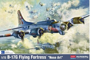 Līmējošais modelis Academy Hobby 12414 B-17G NOSE ART 1/72 цена и информация | Склеиваемые модели | 220.lv