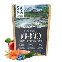 Svaigā gaisā žāvēts lasis Sanadog 1kg цена и информация | Сухой корм для собак | 220.lv