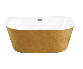 Vonia Besco Vica Glam 150 Gold, su Chrome sifonu цена и информация | Ванны | 220.lv