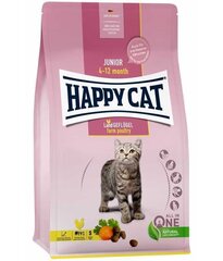 Happy Cat Junior ar vistu, 10 kg cena un informācija | Sausā barība kaķiem | 220.lv