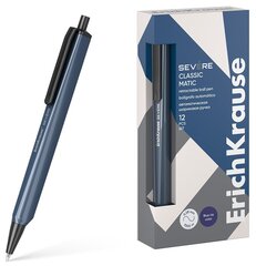 Автоматическая перьевая ручка ErichKrause Severe, 0,7мм, синий кончик цена и информация | Письменные принадлежности | 220.lv