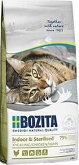 Bozita Indoor & Sterilised ar vistu, 2 kg cena un informācija | Sausā barība kaķiem | 220.lv