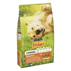 Purina Friskies Balance ar mājputnu gaļu, 10 kg cena un informācija | Sausā barība suņiem | 220.lv