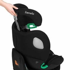 Autosēdeklis Lionelo Braam Air I-size, 0-36 kg, carbon black cena un informācija | Autokrēsliņi | 220.lv