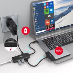 Unitek H1110A цена и информация | Адаптеры и USB разветвители | 220.lv