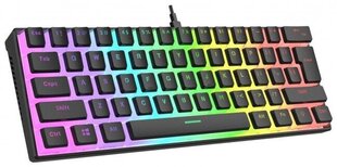 Rampage Radiant K11 Black RGB cena un informācija | Klaviatūras | 220.lv