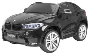 Bērnu vienvietīgs elektroauto BMW X6 XXL, melns цена и информация | Электромобили для детей | 220.lv