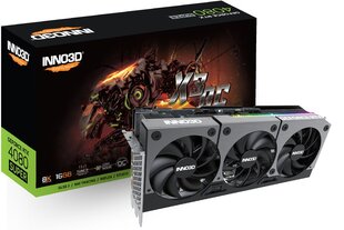 Inno3D GeForce RTX 4080 Super X3 OC N408S3-166XX-187049N cena un informācija | Videokartes (GPU) | 220.lv