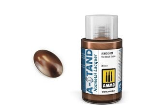 Krāsa Ammo Mig A-Stand Hot Metal Sepia 2422, 30 ml cena un informācija | Modelēšanas un zīmēšanas piederumi | 220.lv