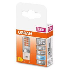 LED lampa Osram PIN30 CL 2.6W/840, 230V, G9, FS1 cena un informācija | Spuldzes | 220.lv