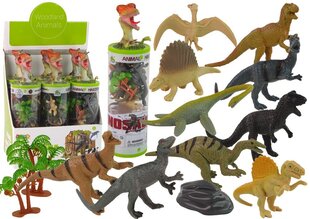 Zestaw 12 Figurek Dinozaury w Tubie цена и информация | Игрушки для мальчиков | 220.lv