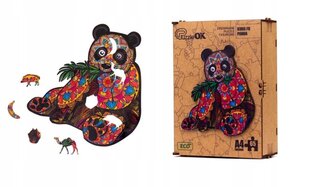 Koka puzle EKO, Kung Fu Panda, PuzA4-01209, 65 detaļas cena un informācija | Puzles, 3D puzles | 220.lv