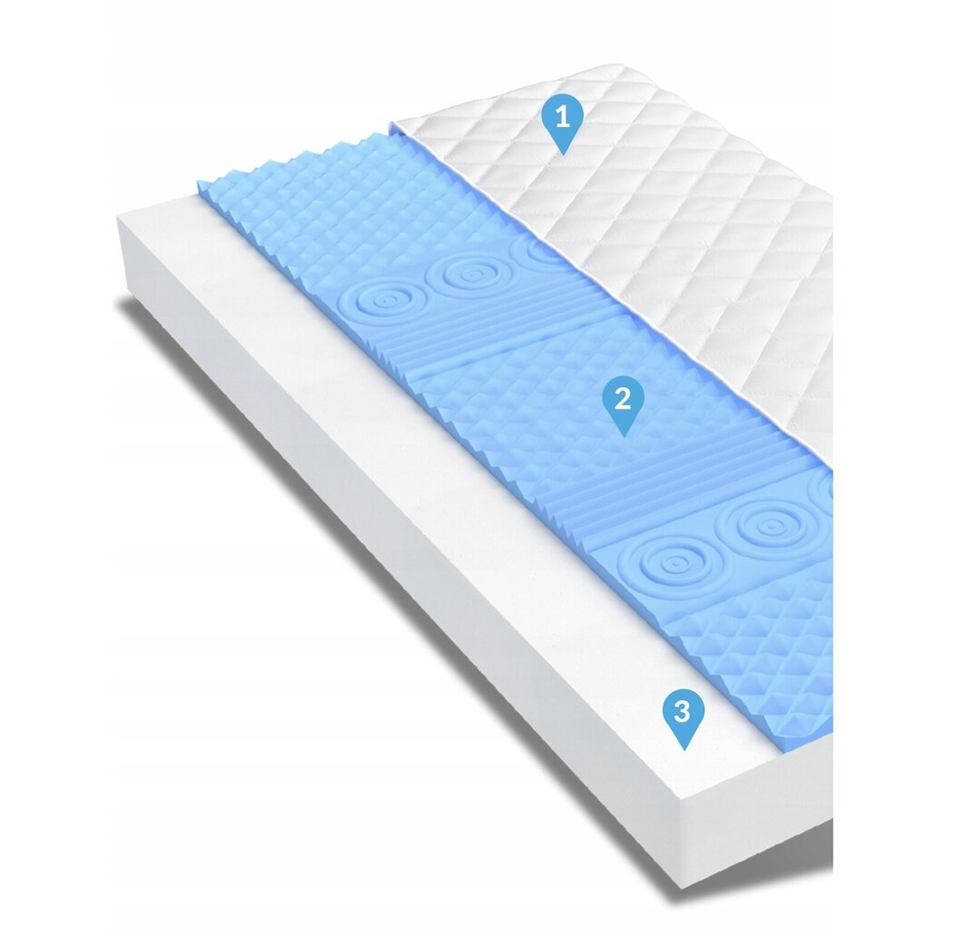 Matracis FDM, 200x200 cm cena un informācija | Matrači | 220.lv
