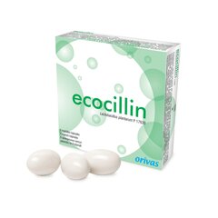 Ecocillin vaginālās kapsulas N6 cena un informācija | Intīmās higiēnas līdzekļi | 220.lv