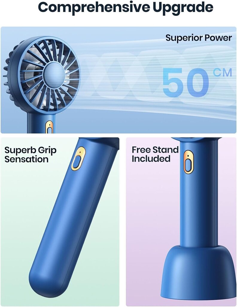 Pārnēsājams ventilators ar statīvu Milaport цена и информация | Ventilatori | 220.lv