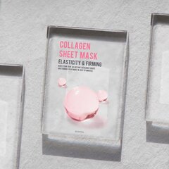 Укрепляющая листовая маска для лица с коллагеном Eunyul Collagen, 22 мл цена и информация | Маски для лица, патчи для глаз | 220.lv