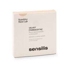 Компактная пудра для лица с эффектом загара Sensilis Velvet Terracota 15G 01 Majorelle Walk (15 ml) цена и информация | Бронзеры (бронзаторы), румяна | 220.lv